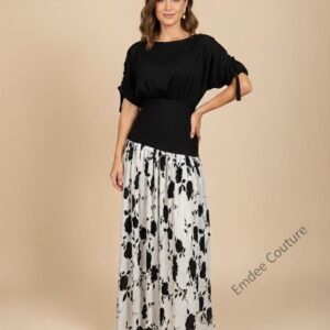 the monochrome muse mixed media maxi