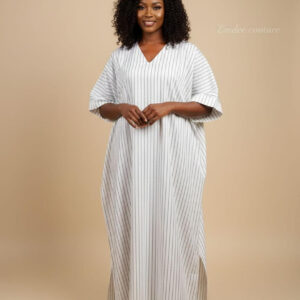 the pin stripe kaftan